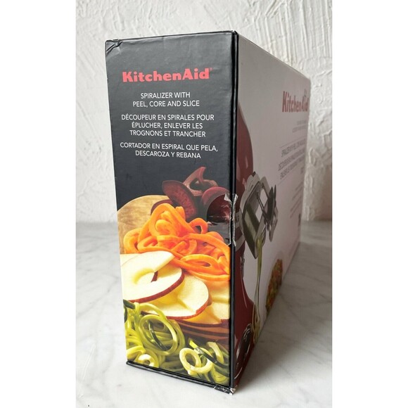 KitchenAid Spiralizer with Peel Core and Slice Stand Mixer Attachment KSM1APC - Picture 7 of 9